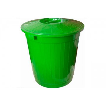 Пластиковый мусорный бак 75 литров